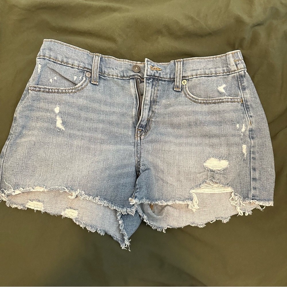 aerie jean shorts